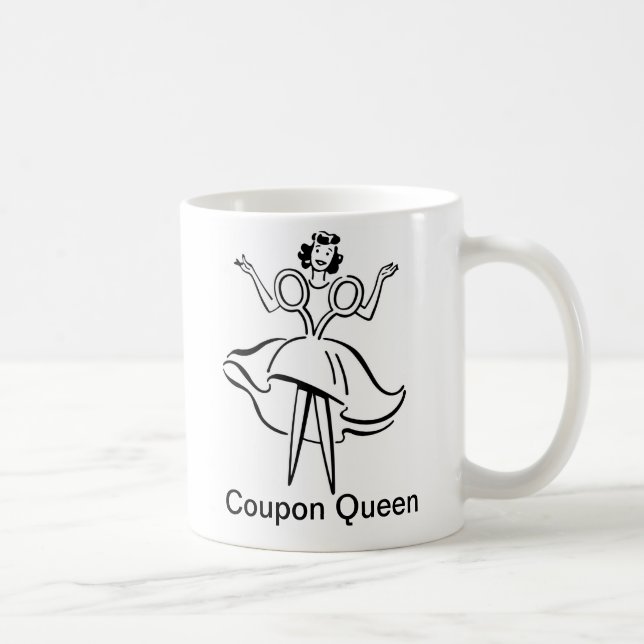 Coupon Queen Mug (Right)