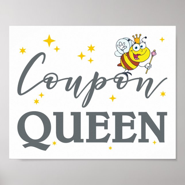 COUPON QUEEN POSTER (Front)