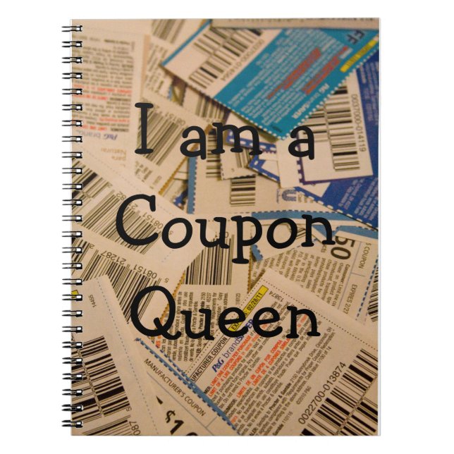 Coupon Spiral Notebook (Front)