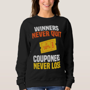Couponing Coupon Collector Loves Couponing Sweatshirt