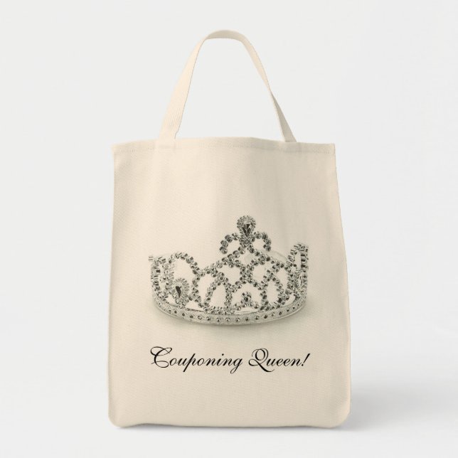 Couponing Queen Tote Bag (Front)