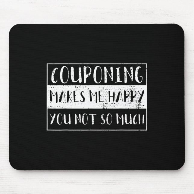Couponing Vintage  Mouse Pad (Front)