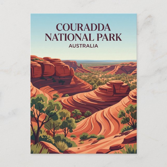 Couradda National Park Australia Postcard (Front)