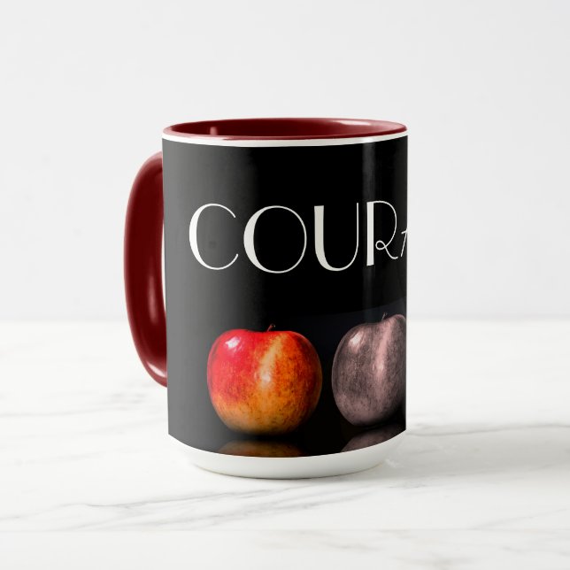 COURAGE, COFFEE MUG (Front Left)