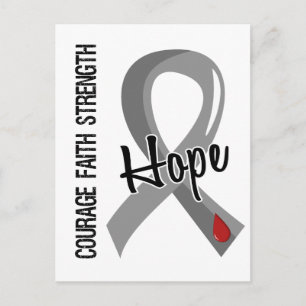 Courage Faith Hope 5 Diabetes Postcard