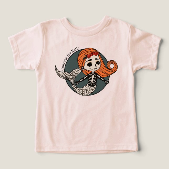 Courage for Katie - New Logo Toddler Tee (Design Front)