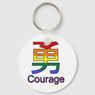 Courage Key Ring