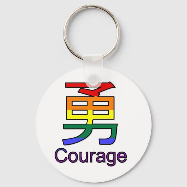 Courage Key Ring (Front)