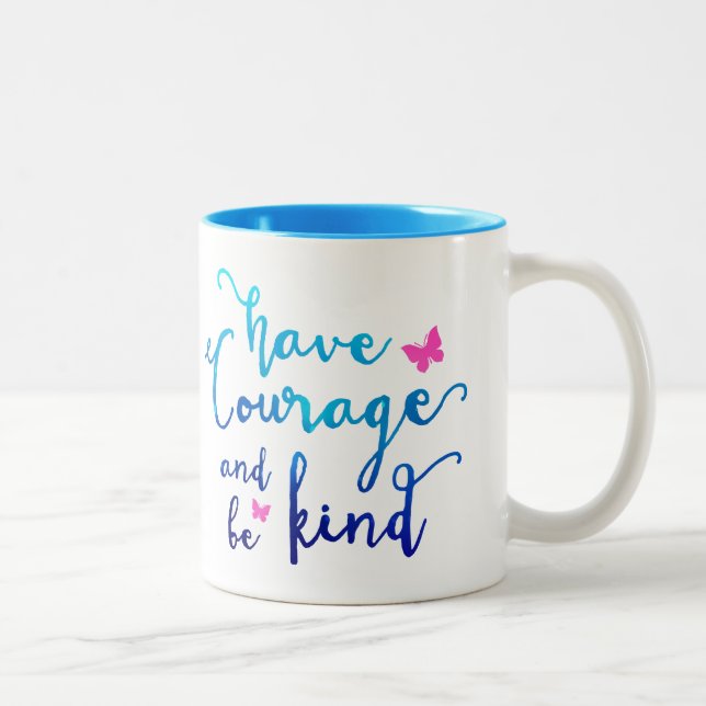 Courage & Kindness Coffee Mug (Right)