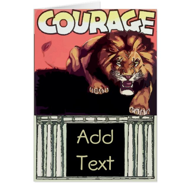 Courage Lion (Front)