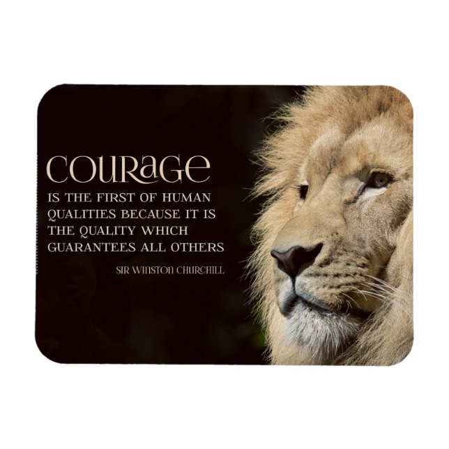 Courage Magnet (Horizontal)