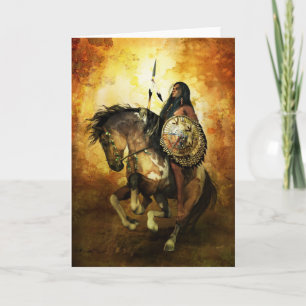 Courage Native American Card
