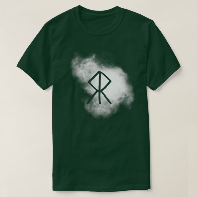 Courage Rune viking T-Shirt (Design Front)