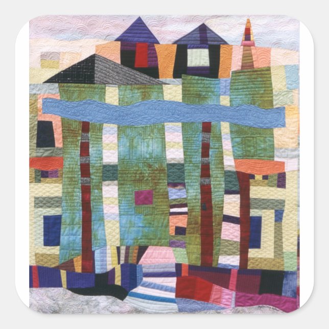 COURAGE SQUARE STICKER (Front)