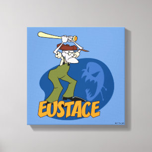 Courage the Cowardly Dog   Eustace Graphic Canvas Print