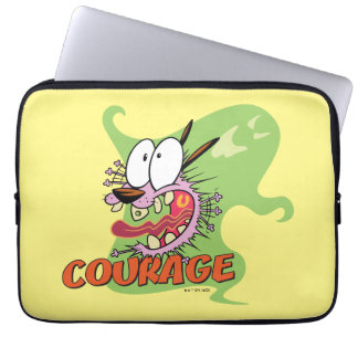 Courage the Cowardly Dog | Ghost Graphic Laptop Sleeve