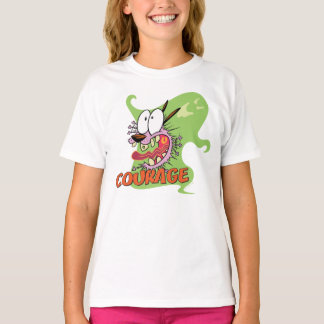 Courage the Cowardly Dog | Ghost Graphic T-Shirt