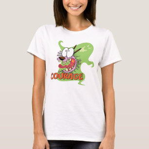 Courage the Cowardly Dog   Ghost Graphic T-Shirt