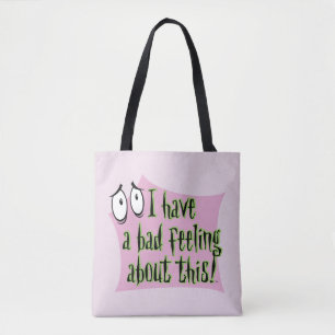 Courage the Cowardly Dog   I Have a Bad Feeling… Tote Bag