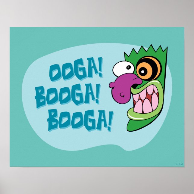 Courage the Cowardly Dog | Ooga Booga Booga! Poster (Front)