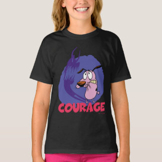 Courage the Cowardly Dog | Shadow Graphic T-Shirt