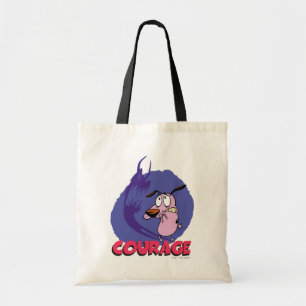 Courage the Cowardly Dog   Shadow Graphic Tote Bag