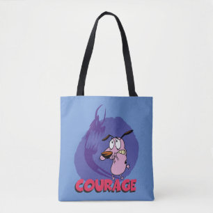 Courage the Cowardly Dog   Shadow Graphic Tote Bag