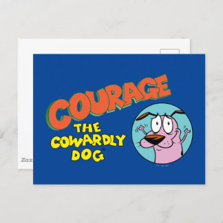 Courage the Cowardly Dog | Show Logo Postcard