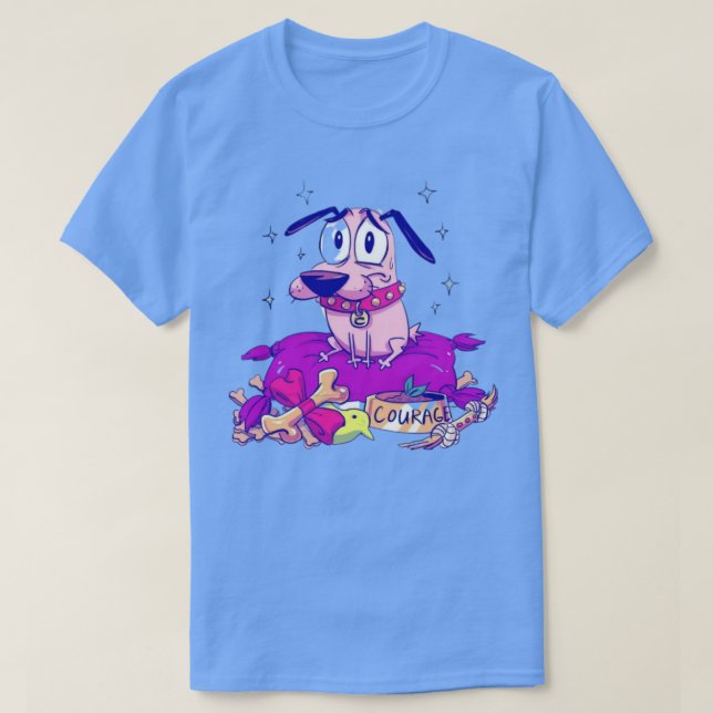 Courage the Cowardly Dog T-Shirt (Design Front)