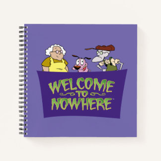 Courage the Cowardly Dog | Welcome To Nowhere Notebook
