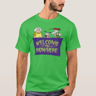 Courage the Cowardly Dog | Welcome To Nowhere T-Shirt