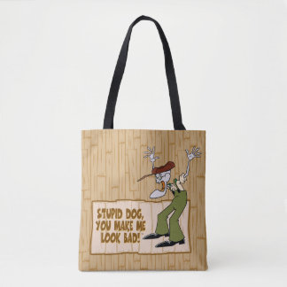 Courage the Cowardly Dog | You Make Me Look Bad! Tote Bag