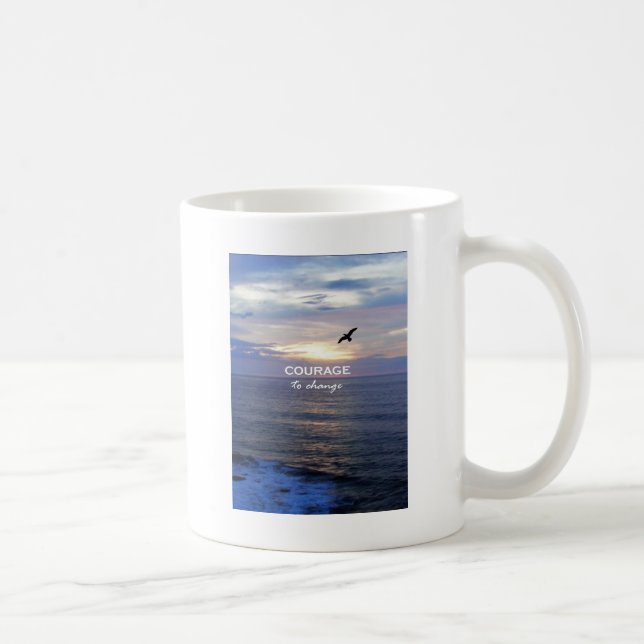 Courage To Change Coffee Mug (Right)