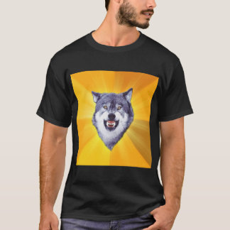 Courage Wolf T-Shirt