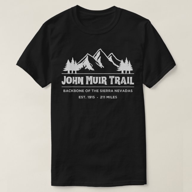 Courageous Cool John Muir Trail Cute Fans T-Shirt (Design Front)