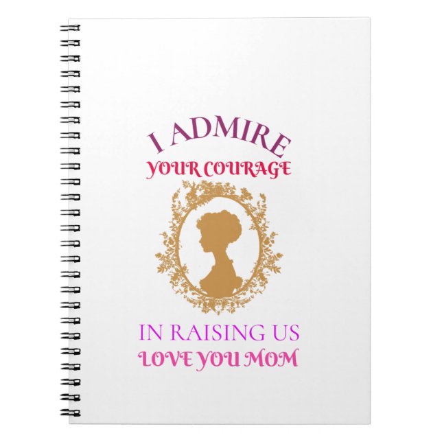 courageous mum notebook (Front)