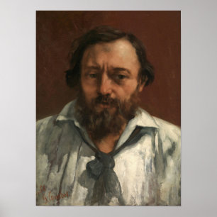 Courbet - Portrait Of Pierre Dupont 1868 Poster
