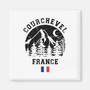 Courchevel France Alps Ski Resort Alpine Skiing Fr Magnet