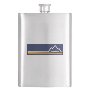 Courchevel France Hip Flask