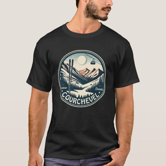 Courchevel ski resort in the french alps gifts Sti T-Shirt (Front)