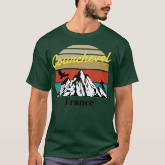 Courchevel ski Savoie France T-Shirt