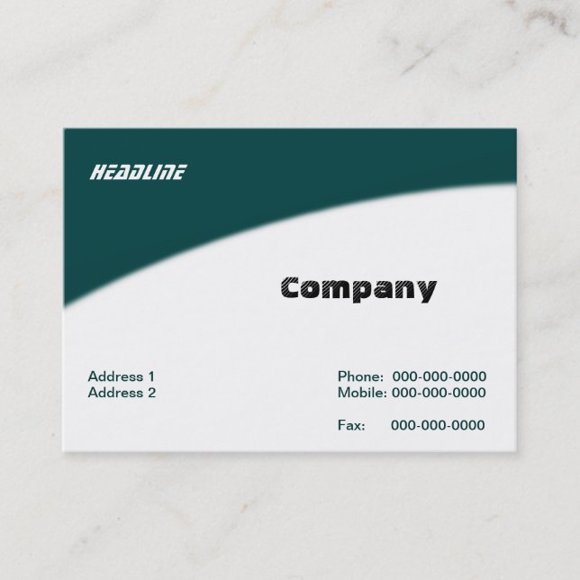 Courier Business Card (Front)