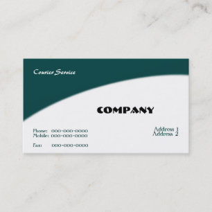 Courier Business Card