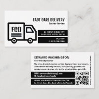 Courier Truck Logo, Courier Service