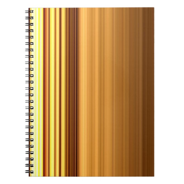 Course gold golden background notebook (Front)