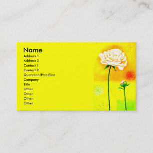Course of Bloom Business Card