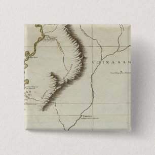 Course of the River Mississipi 15 Cm Square Badge