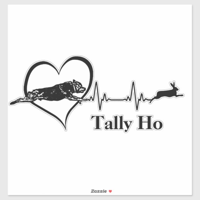 Coursing Custom-Cut Vinyl Sticker (Sheet)