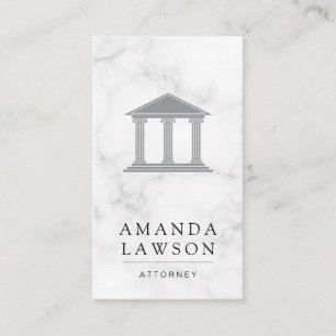 Court House   Marble   Lawyer Appointment Card