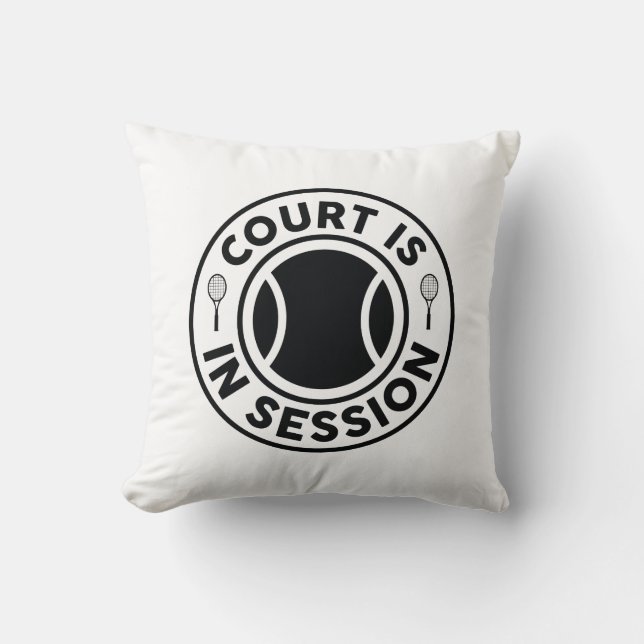 Court Is In Session Cushion (Front)